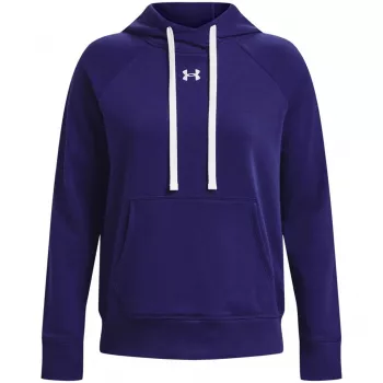 Mikina s kapucí Rival Fleece HB Under Armour dámská Midnight Navy/bílá