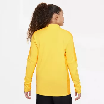 Tréninkový dres Dri-FIT Academy 23 Drill Top SS Nike dětský fotbalový Opti žlutá/černá XS