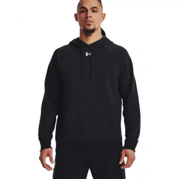 Mikina s kapucí Rival Fleece Under Armour pánská černá 2XL