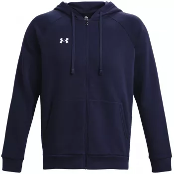Mikina s kapucí na zip Under Armour Rival Fleece pánská Midnight Navy