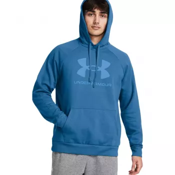 Mikina Under Armour Rival Fleece Logo HD pánská Academy Blue 2XL