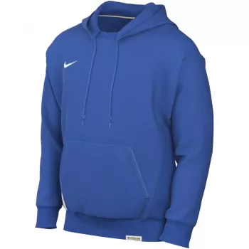 Pánská mikina s kapucí na převlečení Nike Dri-FIT Standard Issue modrá FD7734 463 S