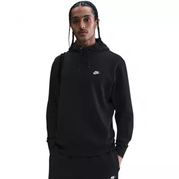 Mikina s kapucí Nike Club Fleece pánská černá 2XL