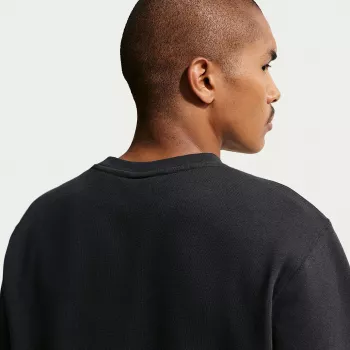 Mikina s kapucí Nike Club Fleece pánská černá S