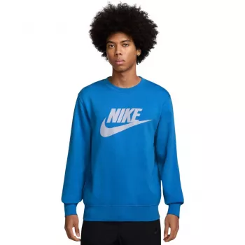 Mikina s kulatým výstřihem Nike Sportswear Club pánská modrá FN3890 435 M