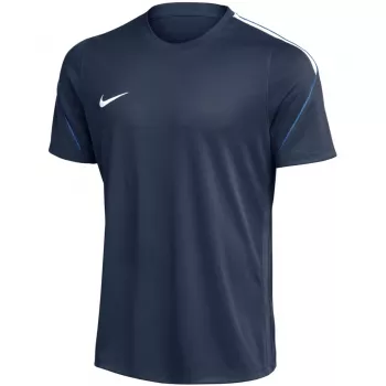 Tričko s krátkým rukávem Nike Dri-FIT Strike pro muže, půlnoční námořnická/bílá, velikost M