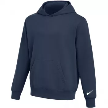 Dětská fleecová mikina s kapucí Nike Park 26 tmavě modrá IO9048 410 M