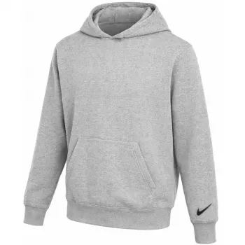 Mikina s kapucí Nike Park 26 Fleece dětská šedá IO9048-063 velikost S