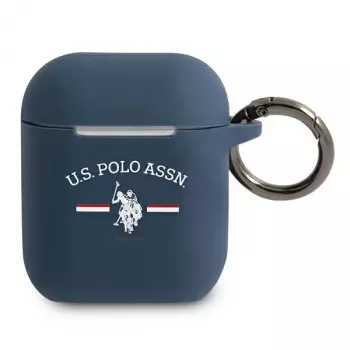U.S. Polo Assn. US Polo USACA2SFGV pouzdro AirPods 1/2 námořnická modrá