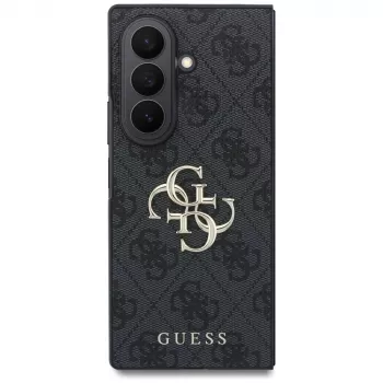 GUESS Big 4G Logo pouzdro pro Samsung Galaxy Z Fold 8 Ultra - černé