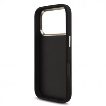 GUESS 4G Big Logo Classic pevné pouzdro pro iPhone 17 Pro / 18 Pro - černé a zlaté