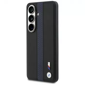 BMW Perforated Stripe Logo MagSafe pouzdro pro Samsung Galaxy S26 - modrá