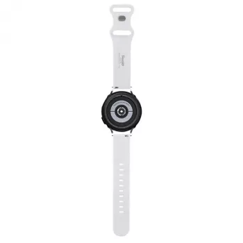 Hello Kitty Universal Silicone Smartwatch Strap HKUWMSDIESK Heads & Stripes Black 20mm