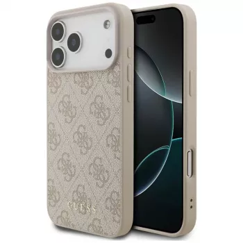 GUESS 4G Classic pouzdro pro iPhone 18 Pro Max / 17 Pro Max - růžová