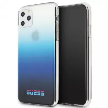 Pevné pouzdro GUESS California Gradient Blue pro Apple iPhone 11 Pro Max