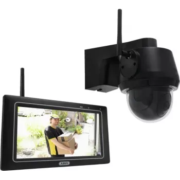 ABUS EasyLook BasicSet PPDF17100 bezdrátová sada bezpečnostních kamer, 4kanálová s 1 kamerou, 2K QHD, 2,4 GHz, 7