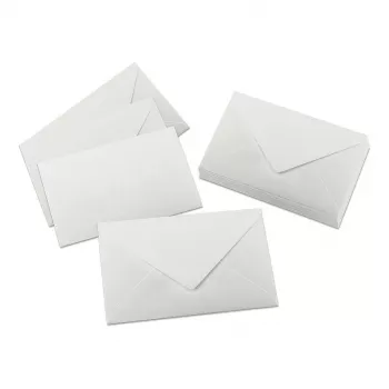 Sigel DU701 C6 bílé papírové obálky, balení 24 ks, samolepicí, 80 g/m², vhodné pro laserové a inkoustové tiskárny