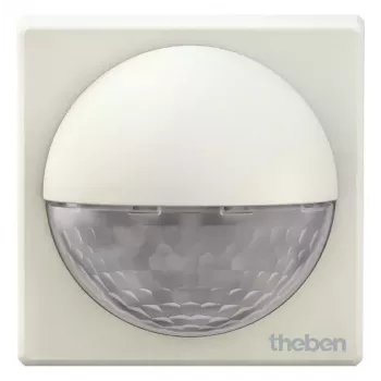 THEBEN theLuxa R180 WH Motion Detector for Wall Mounting, Light Control, 180°, White