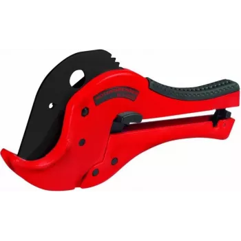 ROTHENBERGER ROCUT TC63 Plastic Pipe Cutter 63mm Stainless Steel V-Cut Blade Ratchet