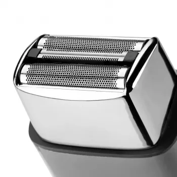 BaByliss Super-X Metal Series holicí strojek se dvěma fóliemi, stříbrný