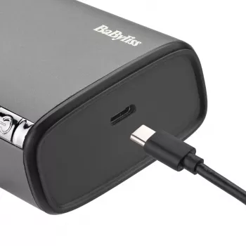BaByliss Super-X Metal Series holicí strojek se dvěma fóliemi, stříbrný