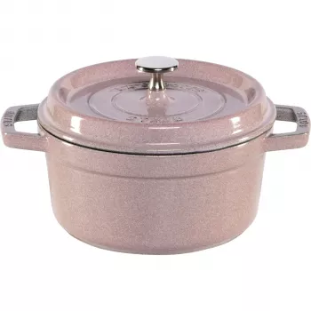 Kulatý litinový hrnec Staub La Cocotte 20 cm, Cherry Blossom
