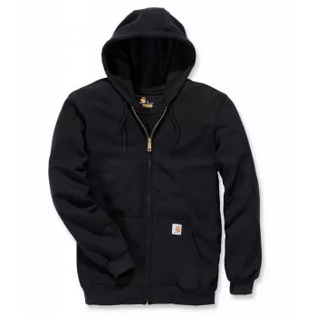 Carhartt Midweight Hooded Zip mikina s kapucí na zip černá