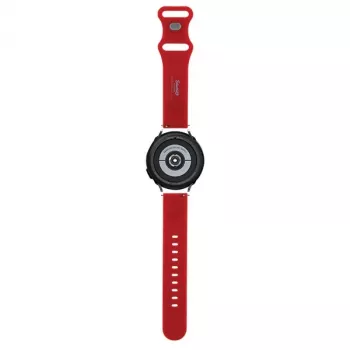Hello Kitty Universal Silicone Watch Strap HKUWMSCHBLR Red Kitty Head 20mm