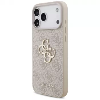 GUESS 4G Big Logo pouzdro na Apple iPhone 17 Pro Max / 18 Pro Max - růžové