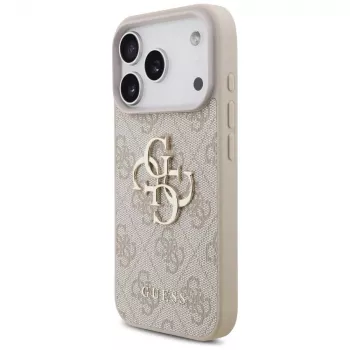 GUESS 4G Big Logo pouzdro pro Apple iPhone 17 Pro / 18 Pro - růžové