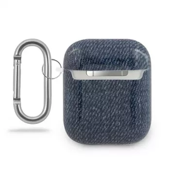 GUESS GUACA2TPUJULDB kryt na AirPods 1/2 tmavě modrý Jeans Collection