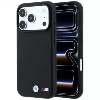 BMW M Tire Track Metal Logo MagSafe pouzdro pro iPhone 18 Pro / 17 Pro - černé