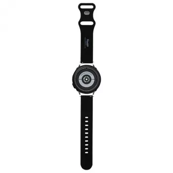Hello Kitty Universal Silicone Watch Strap with Kitty Head Design, Black, 20mm