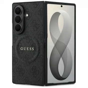 Pouzdro MagSafe Guess 4G Classic pro Samsung Galaxy Z Fold 8 Ultra - černé