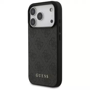 GUESS 4G Classic zadní ochranné pouzdro pro Apple iPhone 18 Pro / 17 Pro – černé