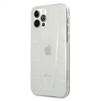 Pevné pouzdro Mercedes-Benz MEHCP12LCLCT iPhone 12 Pro Max Clear Transparent Line