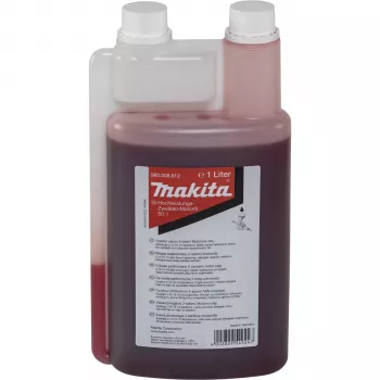 Dvoutaktní motorový olej Makita 980008612, 1 L dávkovací láhev