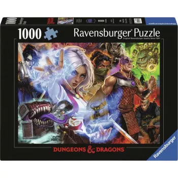 Puzzle Ravensburger Dungeons & Dragons Quest Accepted 1000 dílků