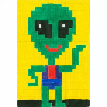 FABER-CASTELL Pixel-it omalovánky s 32 motivy (201572)