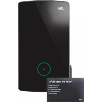 ABL eM4 Single Wallbox Controller 22 kW Type 2 zásuvka uzamykatelná