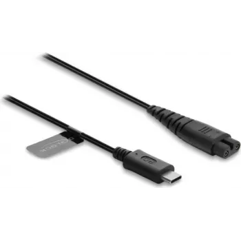 Delock USB Type-C nabíjecí kabel 5 V pro elektrické holicí strojky kompatibilní s Hatteker RFC-588 - náhradní nabíjecí kabel holicího strojku 1,2 m