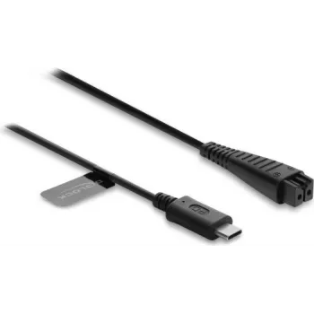 Delock USB Type-C nabíjecí kabel 4,8 V pro elektrické holicí strojky Panasonic ES-LV97, ES-LA63 - náhradní nabíjecí kabel pro holicí strojek 1,5 m