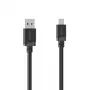 Hama USB-A na Micro-USB kabel, 2 m, černý