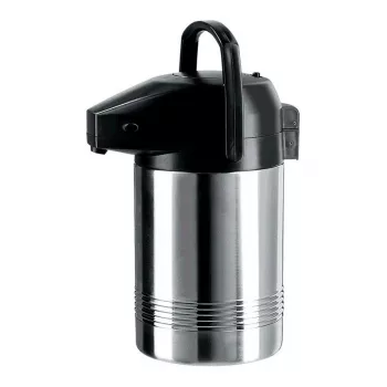 Vakuově izolovaná termoska EMSA President 3,0L, nerezová ocel, černá