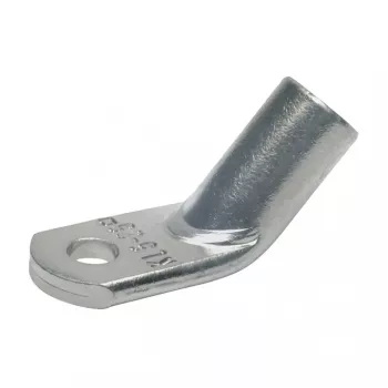 Klauke 48R1245 Angled Tubular Cable Lug, Tin-Plated Copper, 95 mm², M12, 45°