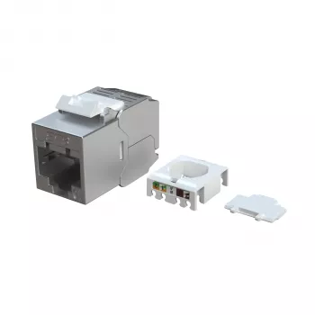 Keystone modul EFB Elektronik E-200130 Slim/Short Cat.6A stíněný zinkový odlitek 10G