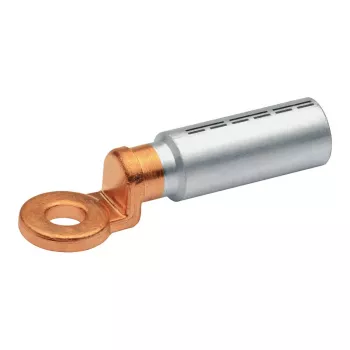 Klauke 370R12 Bimetallic Compression Joint Al-Cu 185 mm², Pack of 5