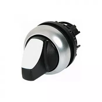 Eaton M22-WRK3 ovládací prvek otočného přepínače, 3polohový, aretovaný, černý, 22,5 mm