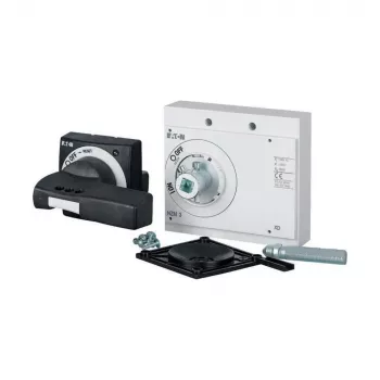 Eaton NZM3-XTVD-0 dveřní otočná rukojeť, černá, IP66, uzamykatelná