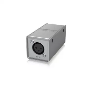 Dynamický mikrofonní booster Klark Teknik MIC BOOSTER CM-1 se zesílením +25 dB, XLR vstup/výstup, fantomové napájení